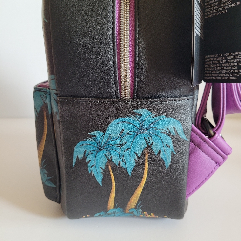 Adorable Loungefly Disney Halloween Lilo and Stitch Backpack and Wallet Set NWT - Picture 5 of 7